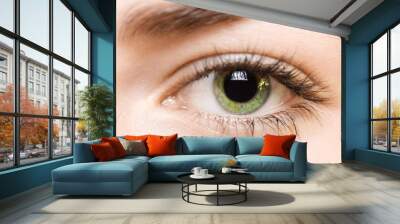 green eye Wall mural