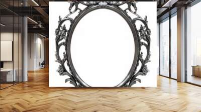 Classic and Vintage frame isolated on white background Wall mural