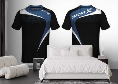 Soccer jersey template.sport t-shirt design.	 Wall mural