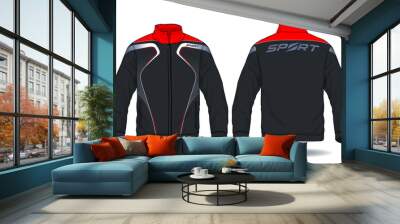 Vector illustration of sport jacket	 Wall mural