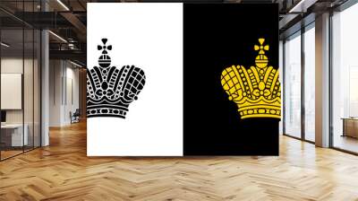 royal crown.eps Wall mural