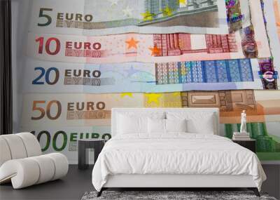 Money in Currency Euro Wall mural