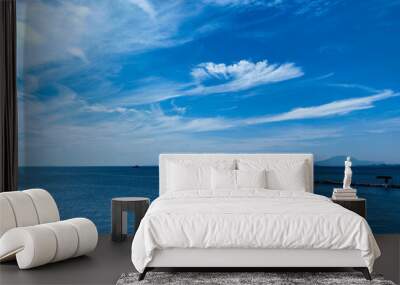 sea and sky Wall mural