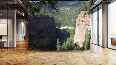 Outdoors Nature Waterfalls Travel Hiking  Wall mural