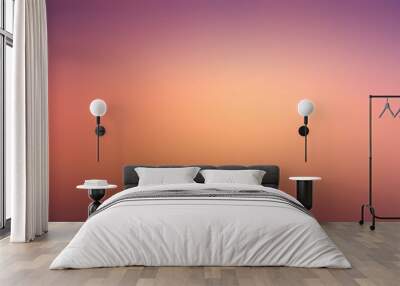 Abstract gradient purple and magenta color blur background Wall mural