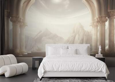 landscape background Wall mural