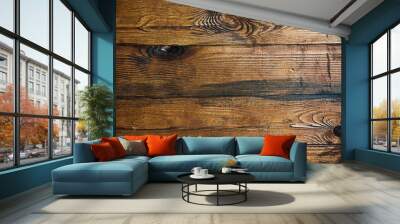 old wood texture for background Wall mural