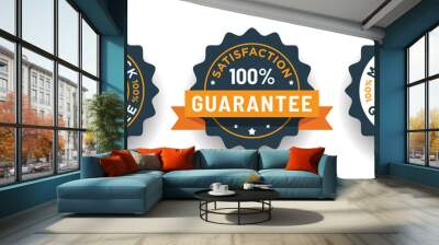 100% guarantee label collection Wall mural