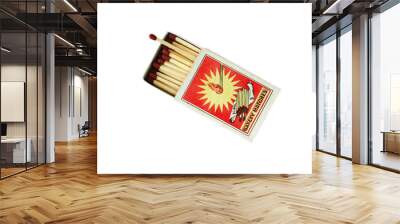 Safety matches Wall mural