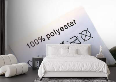 100% polyester 2 Wall mural