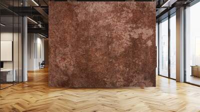 old grunge metal background Wall mural