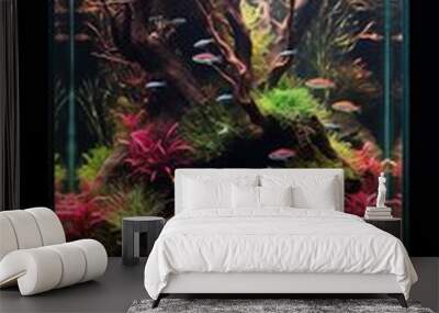 Aquascape ideas Wall mural