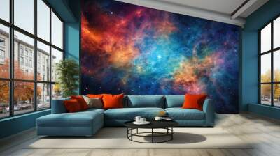 space view background Wall mural