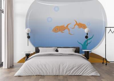 fish bowl Wall mural