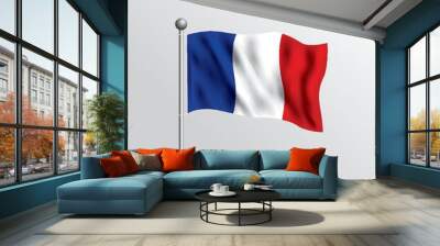 france flag Wall mural