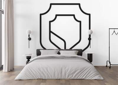 shield Wall mural