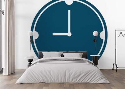 wall clock Wall mural