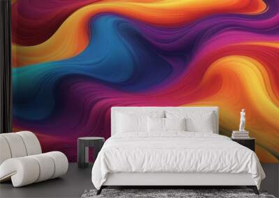 Oceanic Whispers with Subtle Undulations
 Wall mural