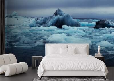 jokulsarlon lake Wall mural