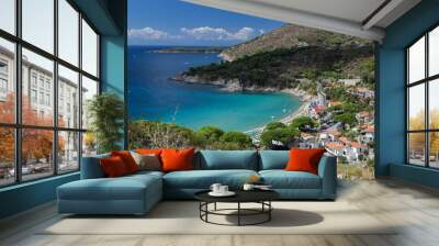 Mediterranean coastline Wall mural