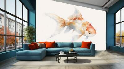 goldfish swimming Wall mural