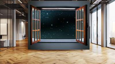 Starry Window Wall mural