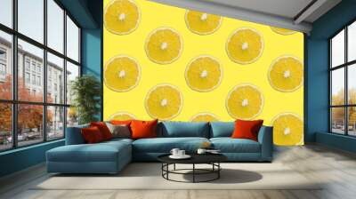 Oranges slices Wall mural