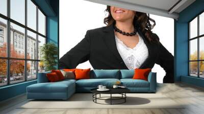 business woman Wall mural