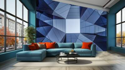 abstract contemporary architecture detail Wall mural