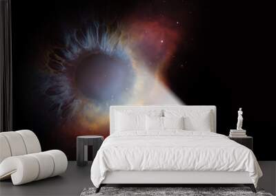 eye in space Wall mural