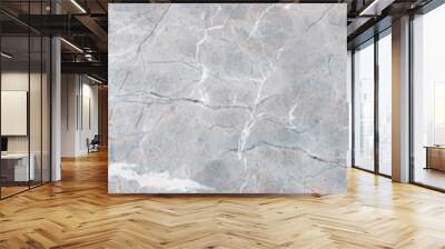 white and grey marble texture background with abstract high resolution. natural pattern for backgrou Wall mural