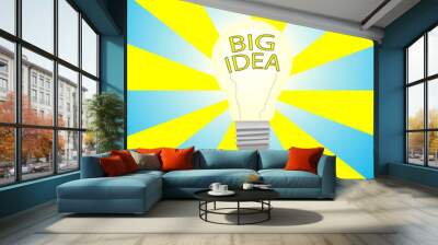 big idea 2 Wall mural