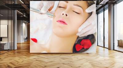 Microdermabrasion treatment Wall mural