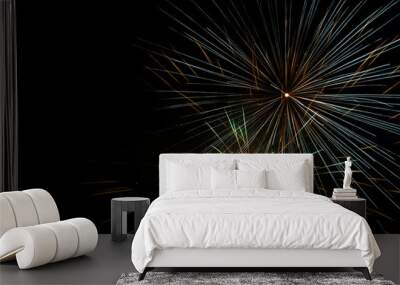 Fireworks Wall mural