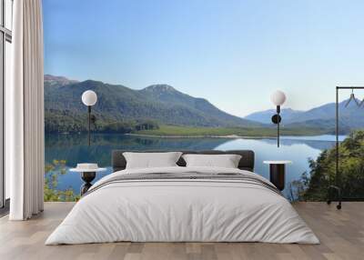 lake in the mountains Wall mural