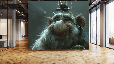 Cute Troll Wall mural