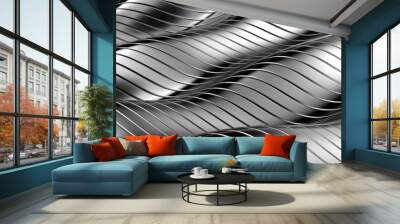 abstract metal background Wall mural