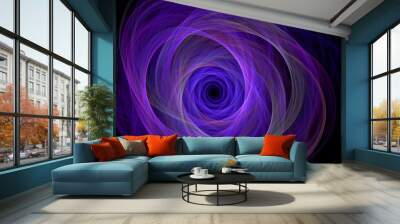 abstract fractal background Wall mural