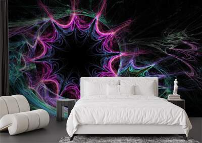 abstract fractal shape Wall mural