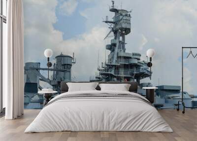 The Battleship Texas Wall mural