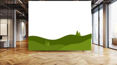 Hill Forest Land Wall mural