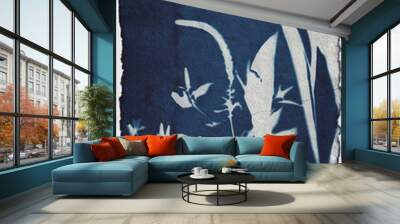 Cyanotype  Wall mural