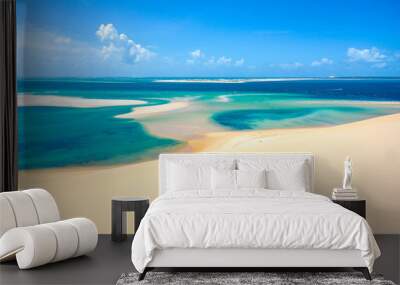 Bazaruto island clear waters Wall mural