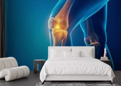 Discover knee arthritis, joint pain, and inflammation. Treat osteoarthritis and rheumatoid disease with surgery, injections, and rehabilitation for optimal health and support. Wall mural