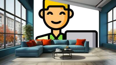 Boy Wall mural