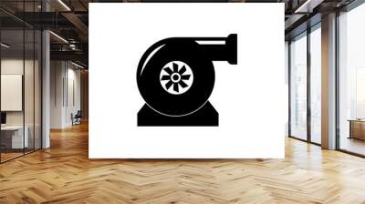 engine turbo icon logo vector design template Wall mural