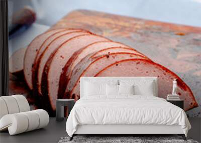 BBQ Set Bologna Plate Up Wall mural