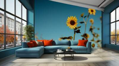 blue and yellow should be married Wall mural