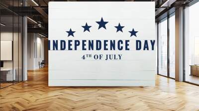 USA Independence day 4th of July concept, United States of Ameri Wall mural