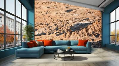 Valle de Luna rocks and environment Wall mural